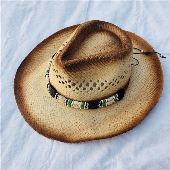 NEW 1 LEFT! Cowboy Hat Beaded Band - Picture 2 of 6